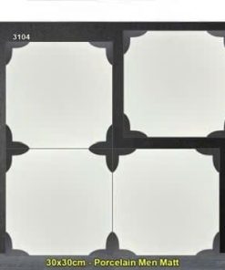 Gạch Bông Men 30x30 Trung Quốc 3104