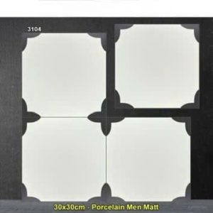 Gạch Bông Men 30x30 Trung Quốc 3104