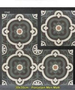 Gạch Bông Men 30x30 Trung Quốc 3142