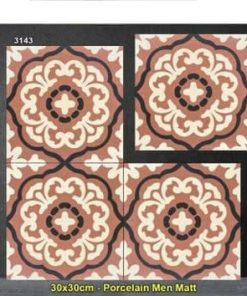 Gạch Bông Men 30x30 Trung Quốc 3143
