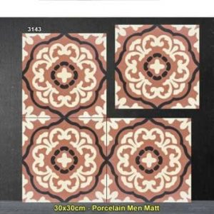 Gạch Bông Men 30x30 Trung Quốc 3143