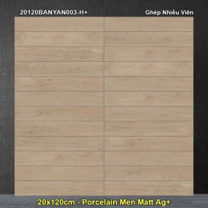 Gạch Giả Gỗ 20x120 Đồng Tâm 20120BANYAN003-H+