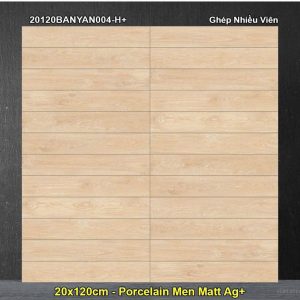 Gạch Giả Gỗ 20x120 Đồng Tâm 20120BANYAN004-H+