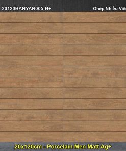 Gạch Giả Gỗ 20x120 Đồng Tâm 20120BANYAN005-H+