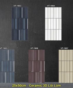 Gạch Ốp Trang Trí 25x50 Việt Nhật VT-19
