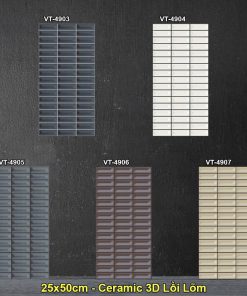 Gạch Ốp Trang Trí 25x50 Việt Nhật VT-49