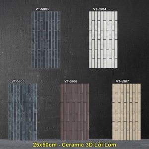 Gạch Ốp Trang Trí 25x50 Việt Nhật VT-59