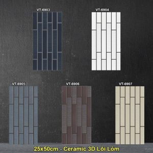 Gạch Ốp Trang Trí 25x50 Việt Nhật VT-69
