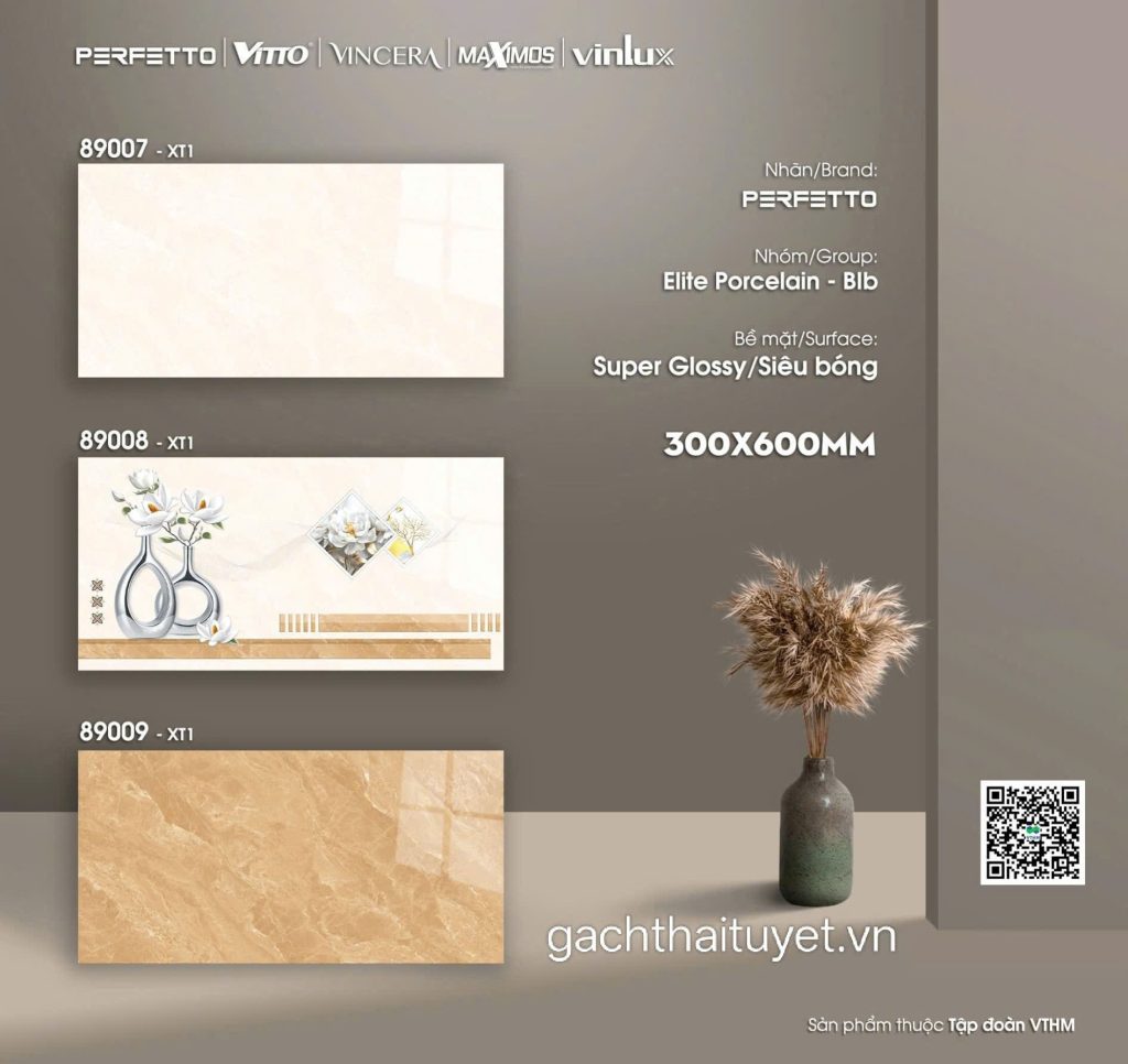 Gạch PERFETTO 30x60 mã 89007
