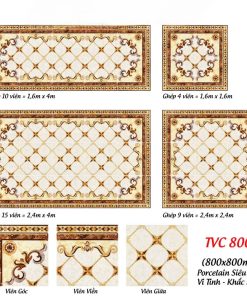Gạch Thảm Vô Cực Đẹp TVC8001