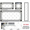 Gạch Thảm Vô Cực Đẹp TVC8002