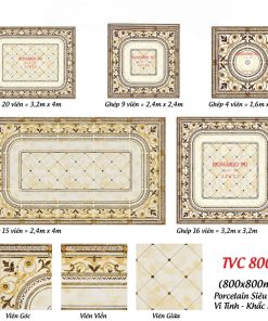 Gạch Thảm Vô Cực Đẹp TVC8003