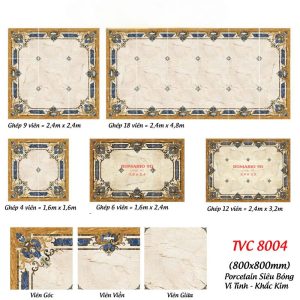 Gạch Thảm Vô Cực Đẹp TVC8004