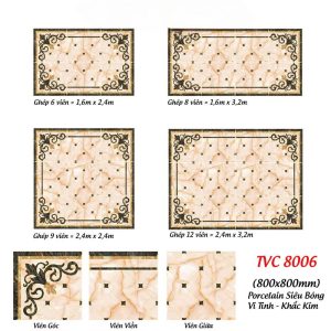 Gạch Thảm Vô Cực Đẹp TVC8006