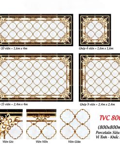 Gạch Thảm Vô Cực Đẹp TVC8007
