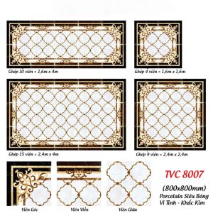 Gạch Thảm Vô Cực Đẹp TVC8007
