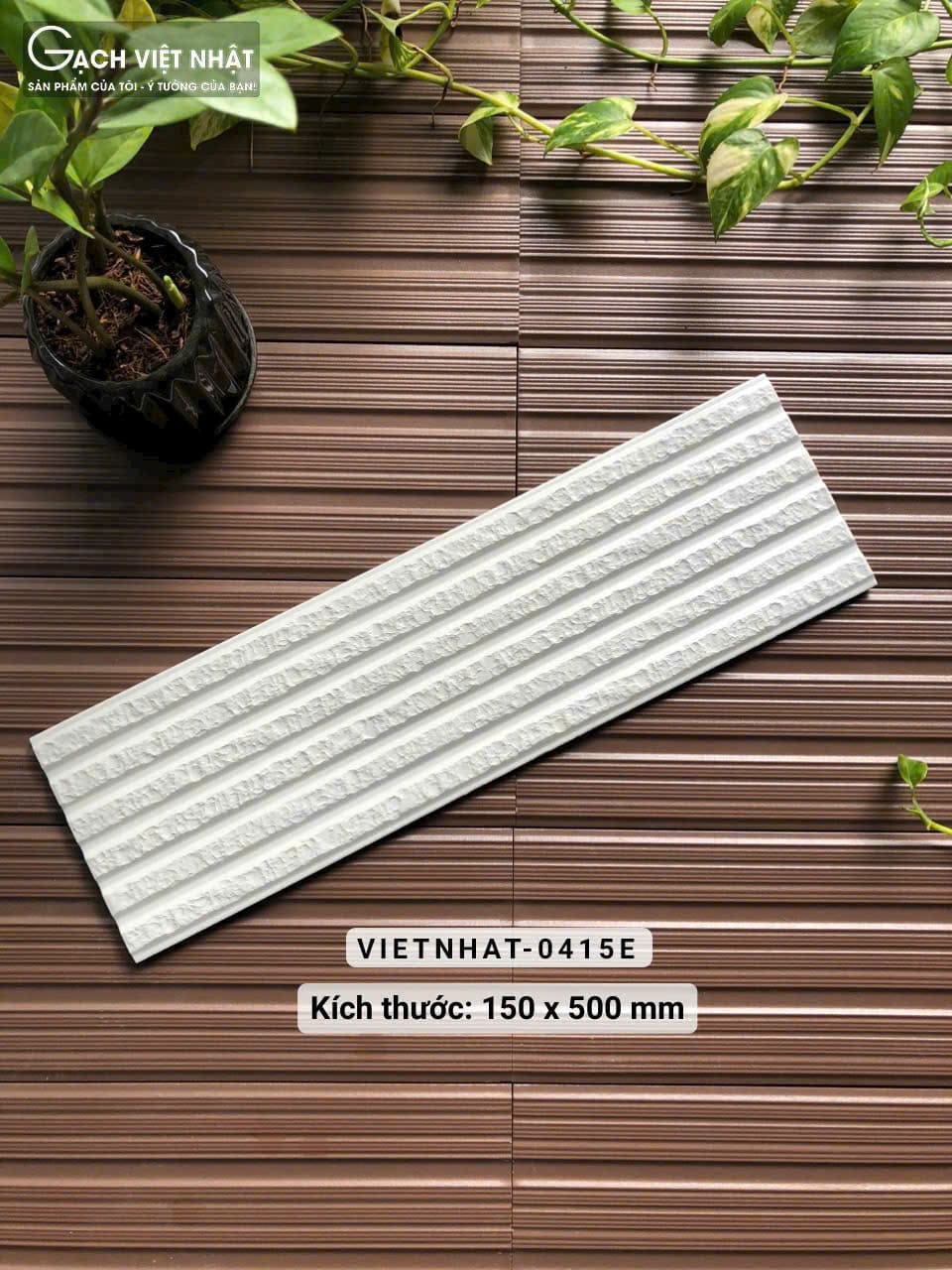 Gạch Trang Trí 150x500mm Việt Nhật mã 0415E