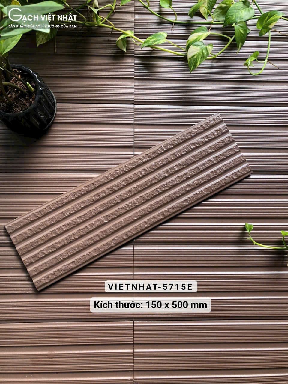 Gạch Trang Trí 150x500mm Việt Nhật mã 5715E