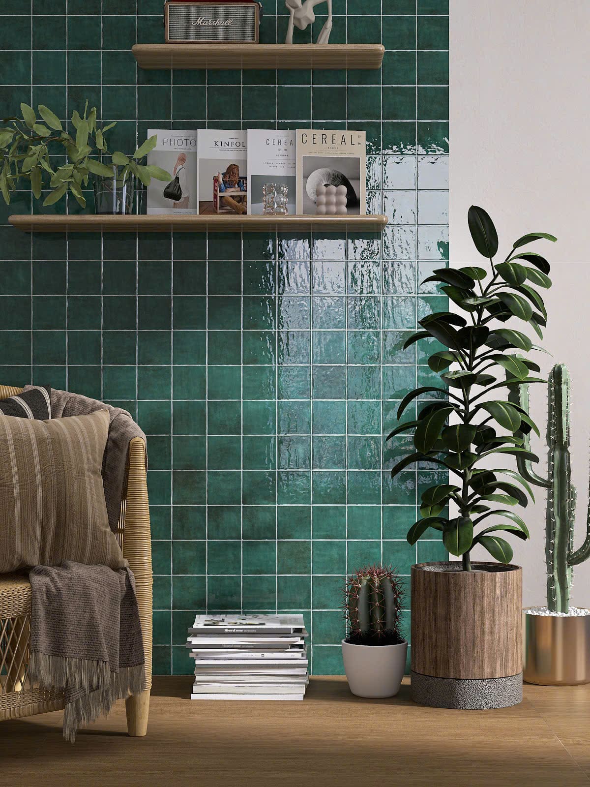 Gạch Trang trí 100x100MM mã M11B12