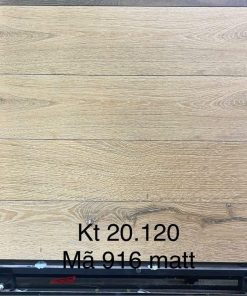 Gạch giả gỗ 20x120 Ấn Độ mã 916 men matt