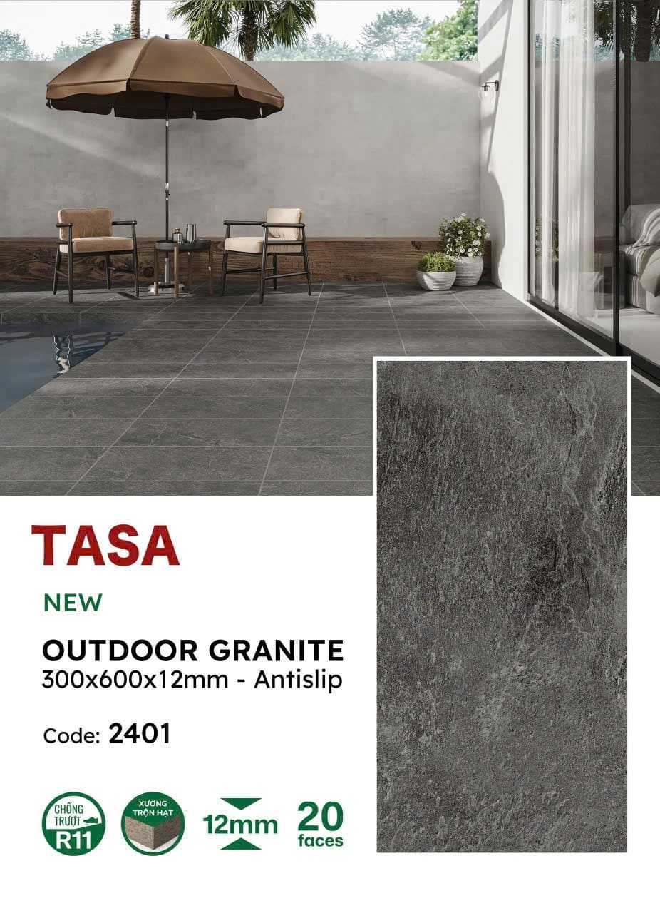 Gạch sân vườn 30x60 Tasa 2401