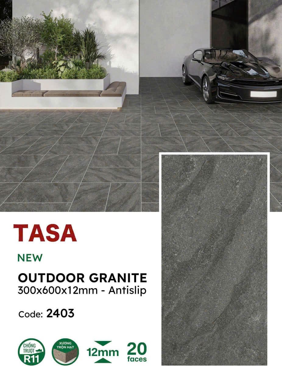 Gạch sân vườn 30x60 Tasa 2403