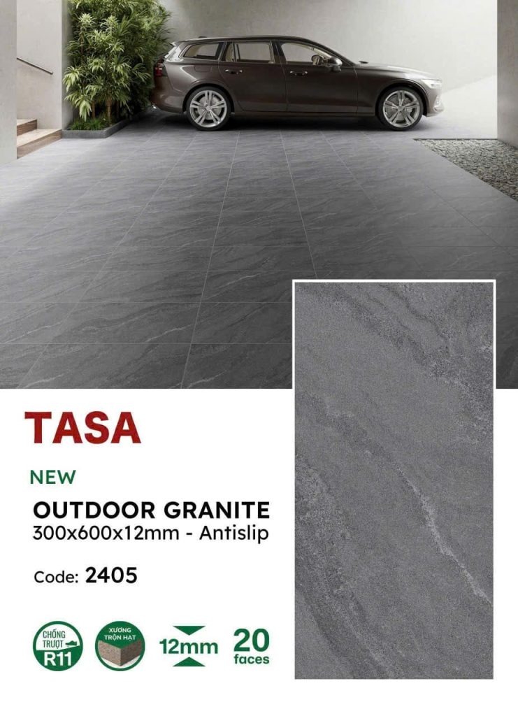 Gạch sân vườn 30x60 Tasa 2405