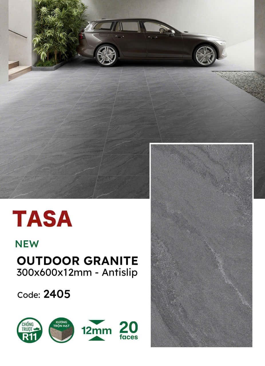 Gạch sân vườn 30x60 Tasa 2405