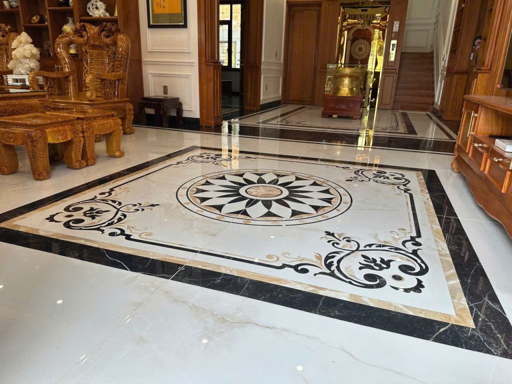 Gạch tây ba nha 120x120 mã FONI BLANCO
