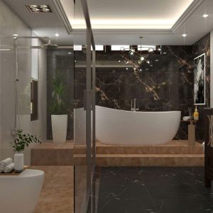 Gạch tây ba nha 60x120 mã FWIN BLACK DÉCOR