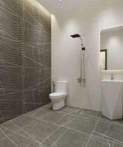 Gạch tây ba nha 60x120 mã SAKAIRO GRAPHITE DESCOR