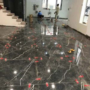 Gạch tây ba nha 90x90 mã FLR BLACK