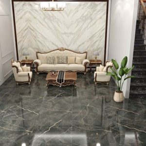 Gạch tây ba nha 90x90 mã FLR BLACK