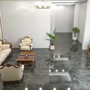 Gạch tây ba nha 90x90 mã FLR BLACK