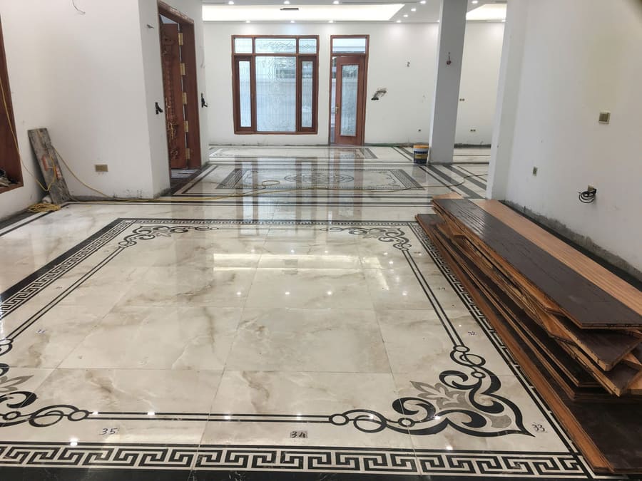 Gạch tây ba nha 90x90 mã NAL CREMA