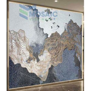 Gạch tranh Mosaic 80x260 mã TT110