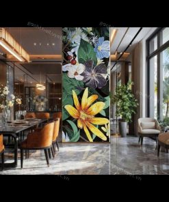 Gạch tranh Mosaic 80x260 mã TT13