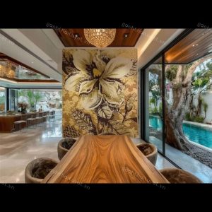 Gạch tranh Mosaic 80x260 mã TT16