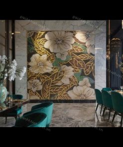 Gạch tranh Mosaic 80x260 mã TT17