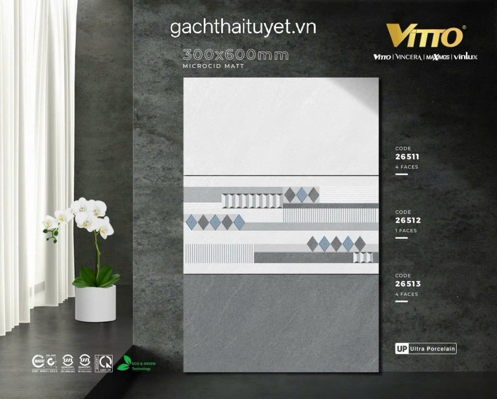 Gạch vitto 30x60 mã 26511