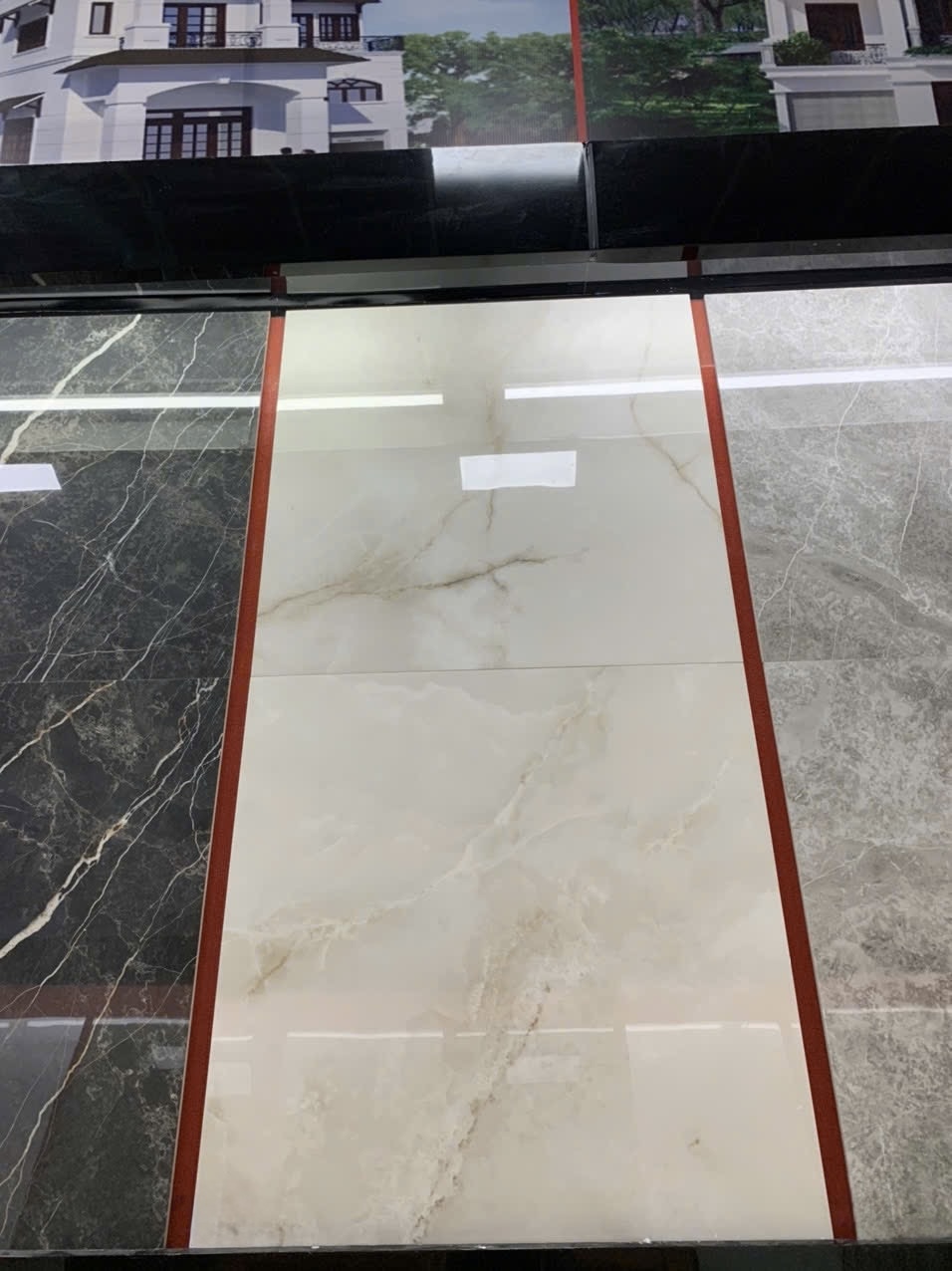Gạch tây ba nha 90x90 mã NAL CREMA