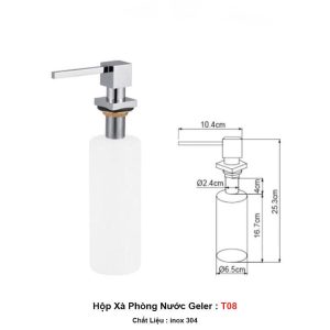 Kệ Xà Phòng Nước Geler T08