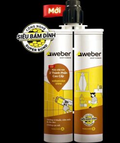 Keo Chà Ron 2 Thành Phần WEBERCOLOR SHINE