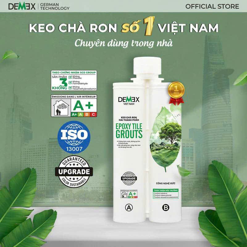 Keo Chà Ron DEMEX EPOXY TILE GROUTS