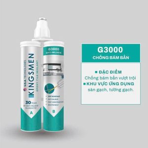 Keo Chà Ron Gạch Epoxy 2 thành phần G3000 Kingsmen