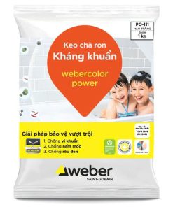 Keo Chà Ron Kháng Khuẩn WEBERCOLOR POWER