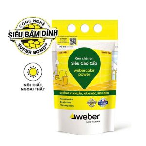 Keo Chà Ron Siêu Cao Cấp WEBERCOLOR POWER