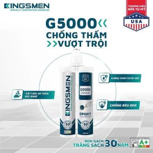 Keo Chít Mạch Gạch G5000 Kingsmen Chống Thấm, Chống Bám Bẩn