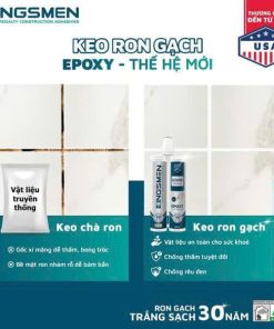 Keo Chít Mạch Gạch G5000 Kingsmen Chống Thấm, Chống Bám Bẩn