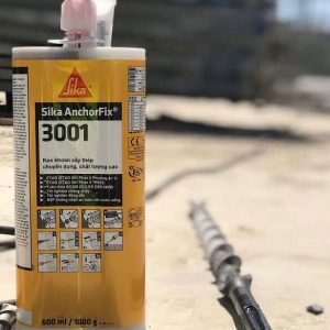 Keo Khoan Cấy Thép Chuyên Dụng SIKA mã SIKA ANCHORFIX 3001